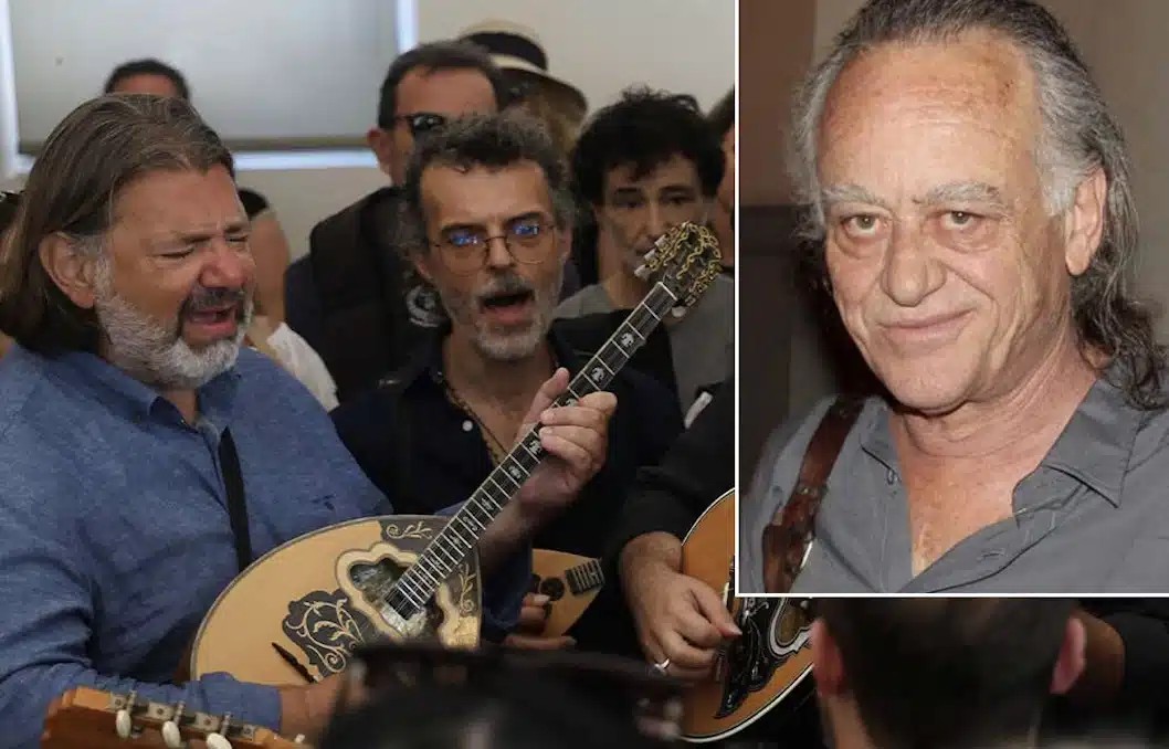 Κηδεία Νίκου Καλογερόπουλου: Τον αποχαιρέτησαν με όργανα και τραγούδια – Όλος ο καλλιτεχνικός κόσμος ήταν εκεί