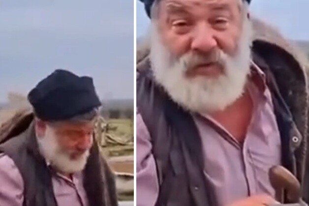 Κτηνοτρόφος αποχαιρετά τα τελευταία 450 πρόβατα της ντόπιας ιστορικής φυλής Ρουμλουκίο