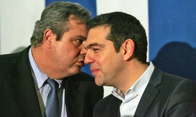 ΡΑΓΔΑΙΕΣ ΕΞΕΛΙΞΕΙΣ: Και ο Πάνος Καμμένος στο πλευρό του Αλέξη Τσίπρα