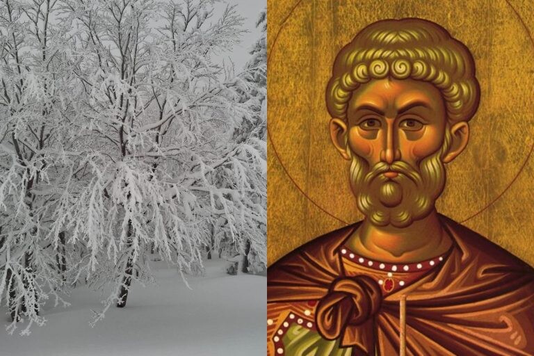 Τι δείχνουν τα μερομήνια του Αγίου Μηνά: Ο καιρός που θα έχουμε τον φετινό Χειμώνα