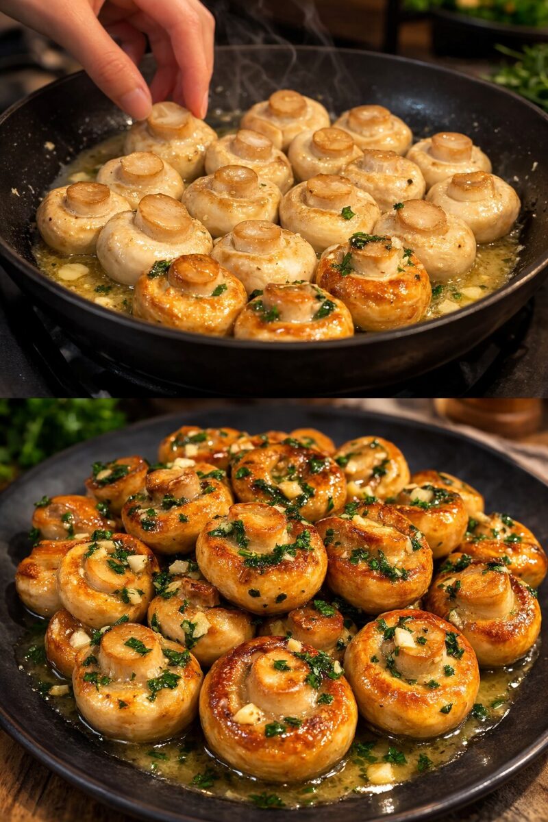 Η γιαγιά έφτιαξε χθες Κρεμώδη Μανιτάρια με Ελληνικό Γιαούρτι και Σκόρδο με αυτό το μυστικό