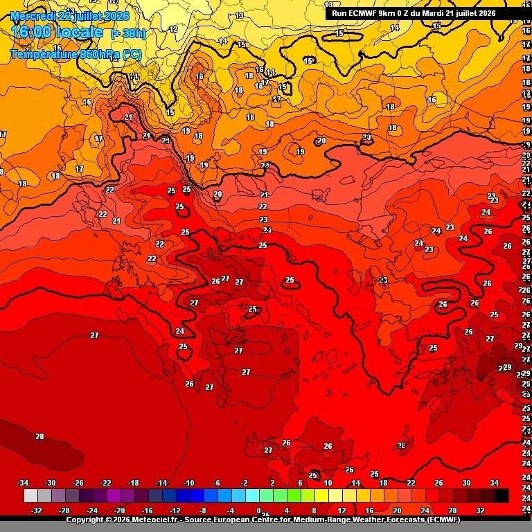 Καύσωνας διαρκείας προ των πυλών με 40άρια – Προειδοποίηση Μετεωρολόγων, πότε ξεκινάει, πού θα «χτυπήσει»