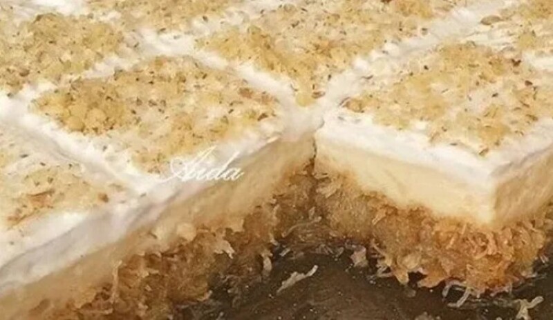 Το αγιορείτικο νηστίσιμο εκμέκ που λιώνει στο στόμα – Με τραγανό κανταΐφι και αφράτη κρέμα