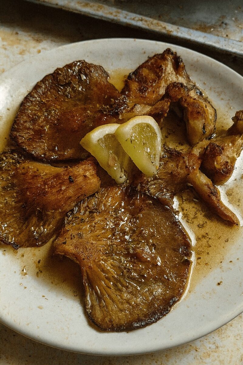 Μανιτάρια πλευρώτους στο φούρνο: εύκολη συνταγή με λαδορίγανη