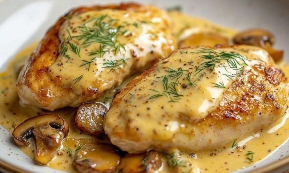 Κρεμώδες κοτόπουλο με μανιτάρια και σκόρδο: Εύκολη συνταγή σε 30 λεπτά