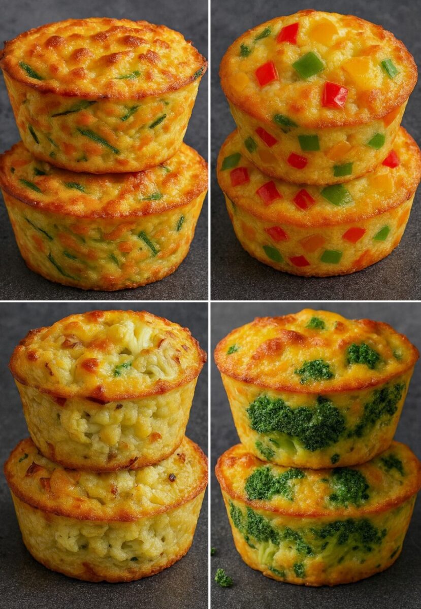 4 Υγιεινές και Θρεπτικές Ιδέες για Μάφιν Λαχανικών Που λιώνουν στο στόμα