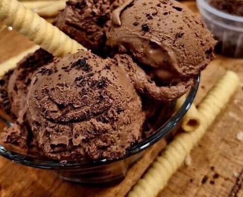 Παγωτό με 2 υλικά χωρίς ζάχαρη – εύκολη συνταγή