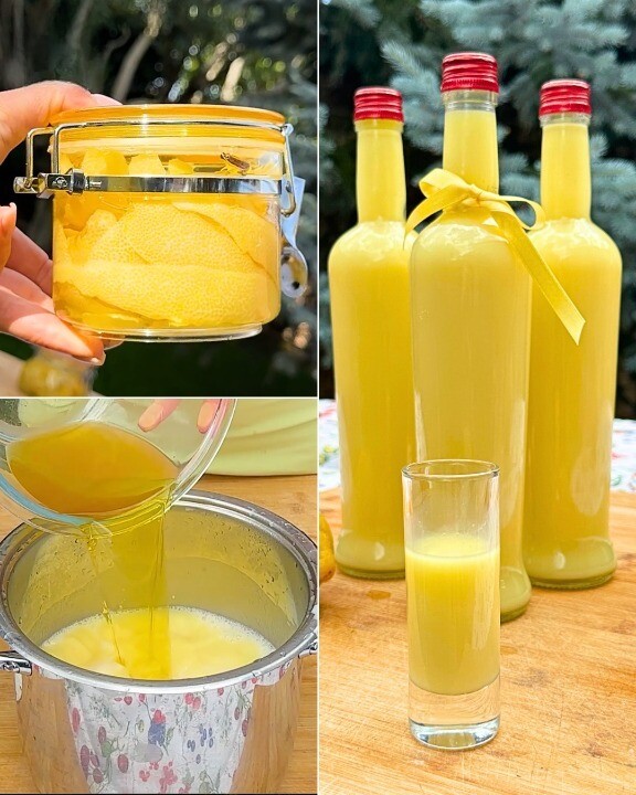 Σπιτικό Λικέρ Λεμονιού (Limoncello) – Δροσερό & Αρωματικό
