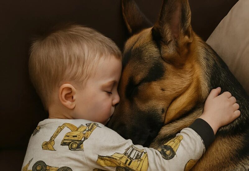 Ένα αγοράκι 3 ετών και ο σκύλος του αποκοιμήθηκαν αγκαλιά στον καναπέ: στους γονείς αυτή η σκηνή φαινόταν πολύ συγκινητική μέχρι το πρωί, όταν μπήκαν στο δωμάτιο και είδαν κάτι φρικτό