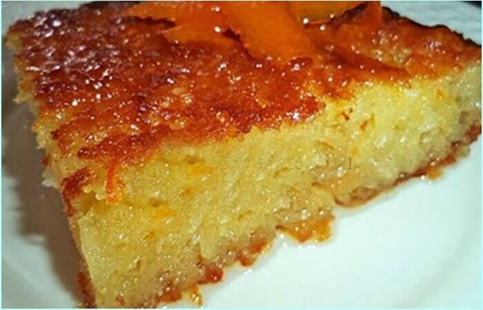 Πορτοκαλόπιτα σιροπιαστή αφράτη και εύκολη