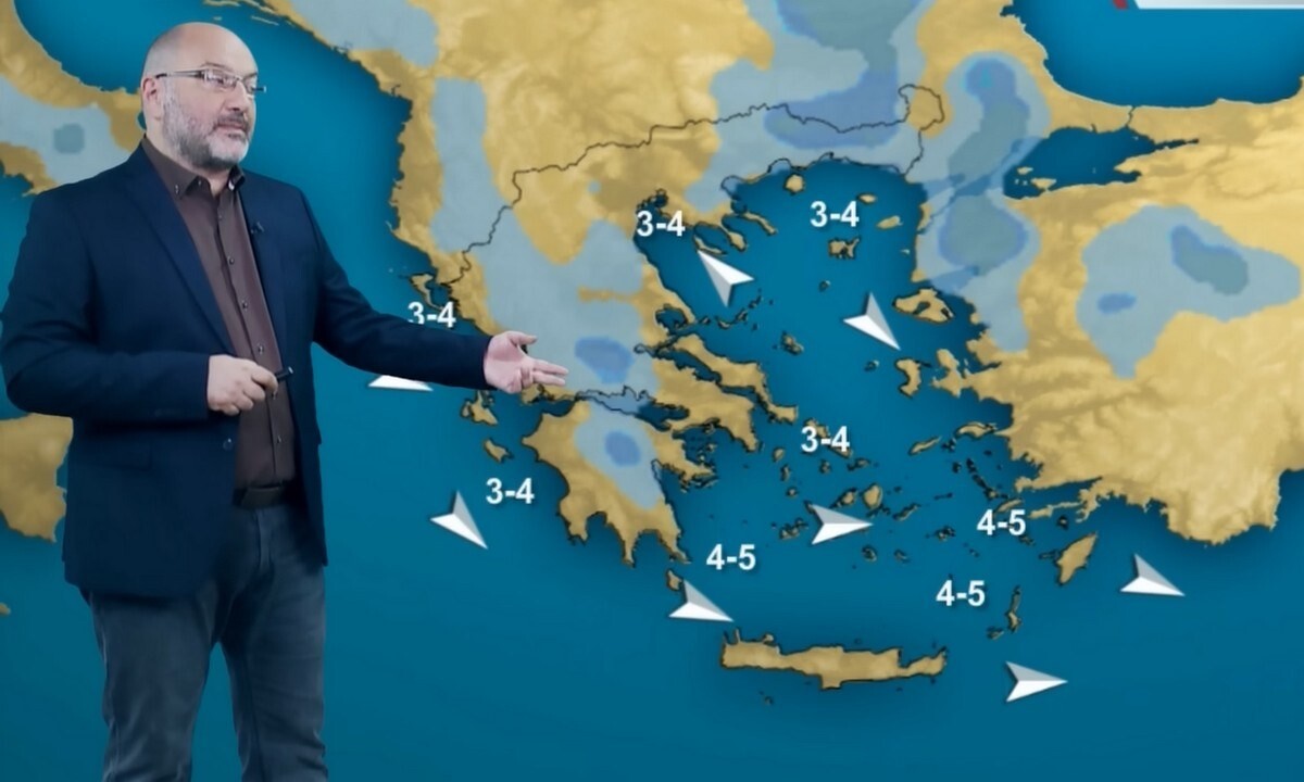 Καιρός Αρναούτογλου: Συναγερμός με ψυχρή εισβολή – Πότε έρχεται πολύ κρύο