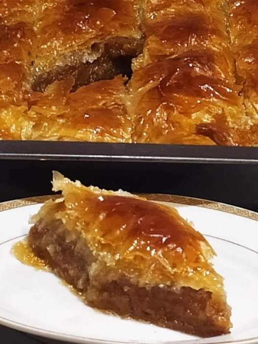 Νηστίσιμη κολοκυθόπιτα σιροπιαστή εύκολη