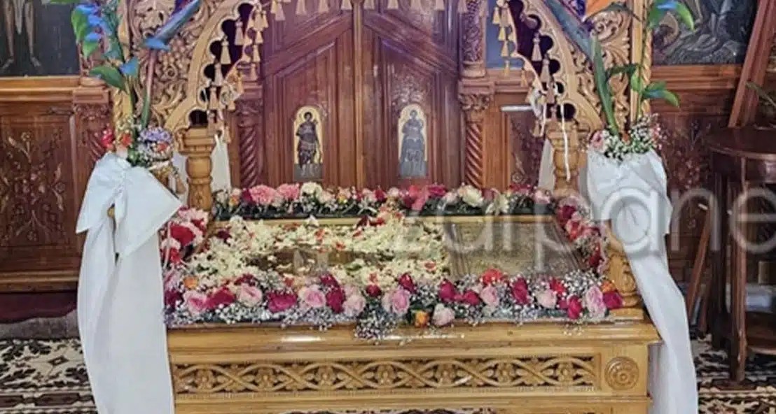 Xαμoς στα Χανία με με επιτάφιο – Έβαλαν LED λαμπάκια στον τρούλο του