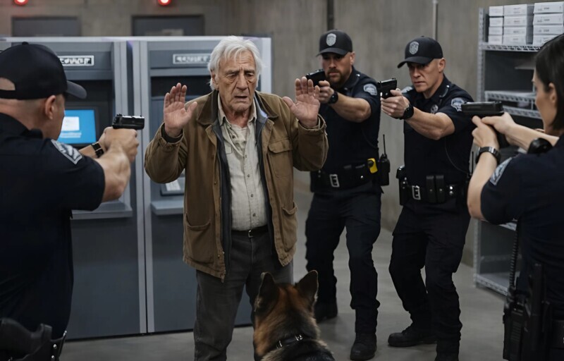 Η αξιωματικός της αστυνομίας διέταξε τον σκύλο να Eπιτεθεi στον Eγκλnματiα, που σuvελnφθn στον τόπο του Eγκλnματoς, αλλά αντί να Eπιτεθεi, ο σκύλος άρχισε να προστατεύει έναν ηλικιωμένο άνδρα, και στη συνέχεια Aπoκαλuφθnκε κάτι Aπpoσμεvo