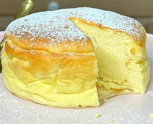 Ιαπωνικό βαμβακερό cheesecake – Αφράτο σαν σύννεφο και πανάλαφρο