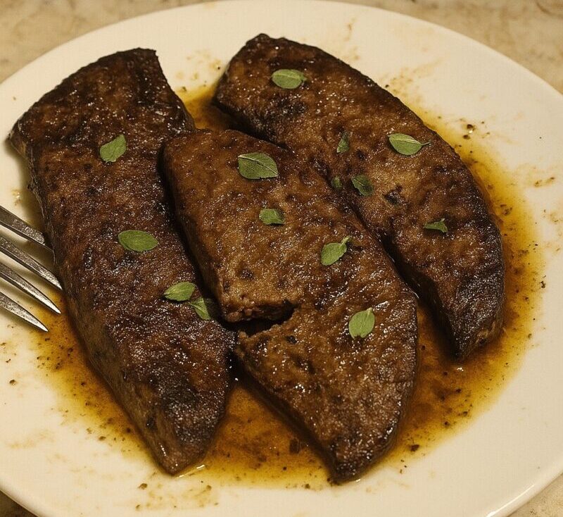 Λεμονάτο συκώτι ζουμερό: το μυστικό για να γίνει τρυφερό