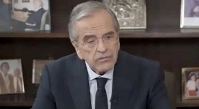 Ο Αντώνης Σαμαράς πρώτη φορά για τον θάνατο της κόρης του: «Ευχαρίστησα τον Θεό έστω και γι’ αυτά τα 34 χρόνια που ήταν μαζί μας»