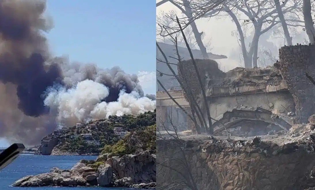 Μαθεύτηκε η ταυτότητα των δύο νεκρών – Τραγωδία στη φωτιά στη Σαλαμίνα