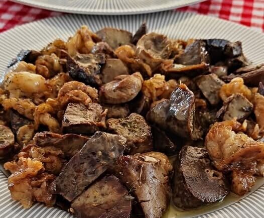Συκωταριά λαδορίγανη όπως στην ταβέρνα – μεζές που δεν αφήνεις