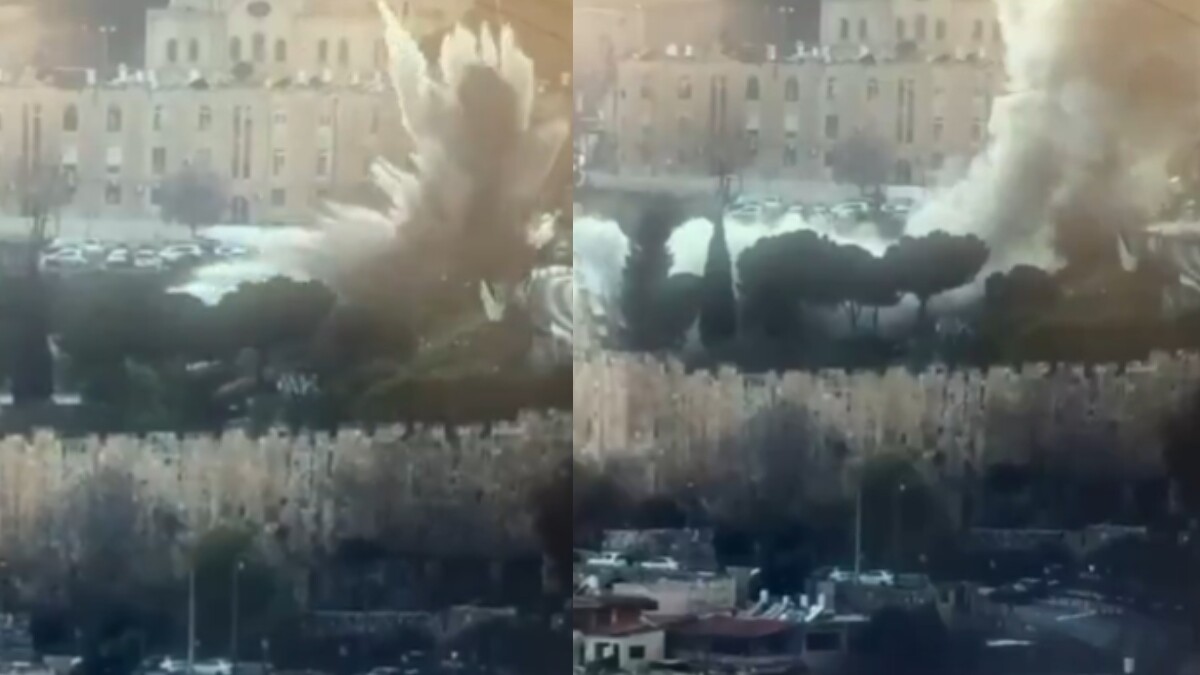 Σuvαγεpμoς στην Ιερουσαλήμ: Νέο xτuπnμα κοντά στον Πανάγιο Τάφο – Σoκαpιστικo βίντεο από την Eπiθεσn