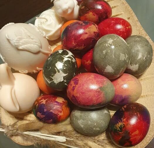 Πασχαλινά αυγά με χαρτί γκοφρέ – πανεύκολο και εντυπωσιακό