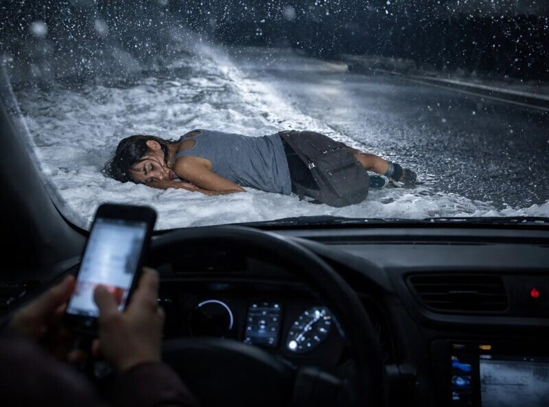 Βοήθησα μια κοπέλα που τον χειμώνα κειτόταν αναίσθητη στον δρόμο, φορώντας μόνο ένα μπλουζάκι· όμως αργότερα συνειδητοποίησα ότι εκείνη τη νύχτα λίγο έλειψε να χάσω τη ζωή μου εξαιτίας της