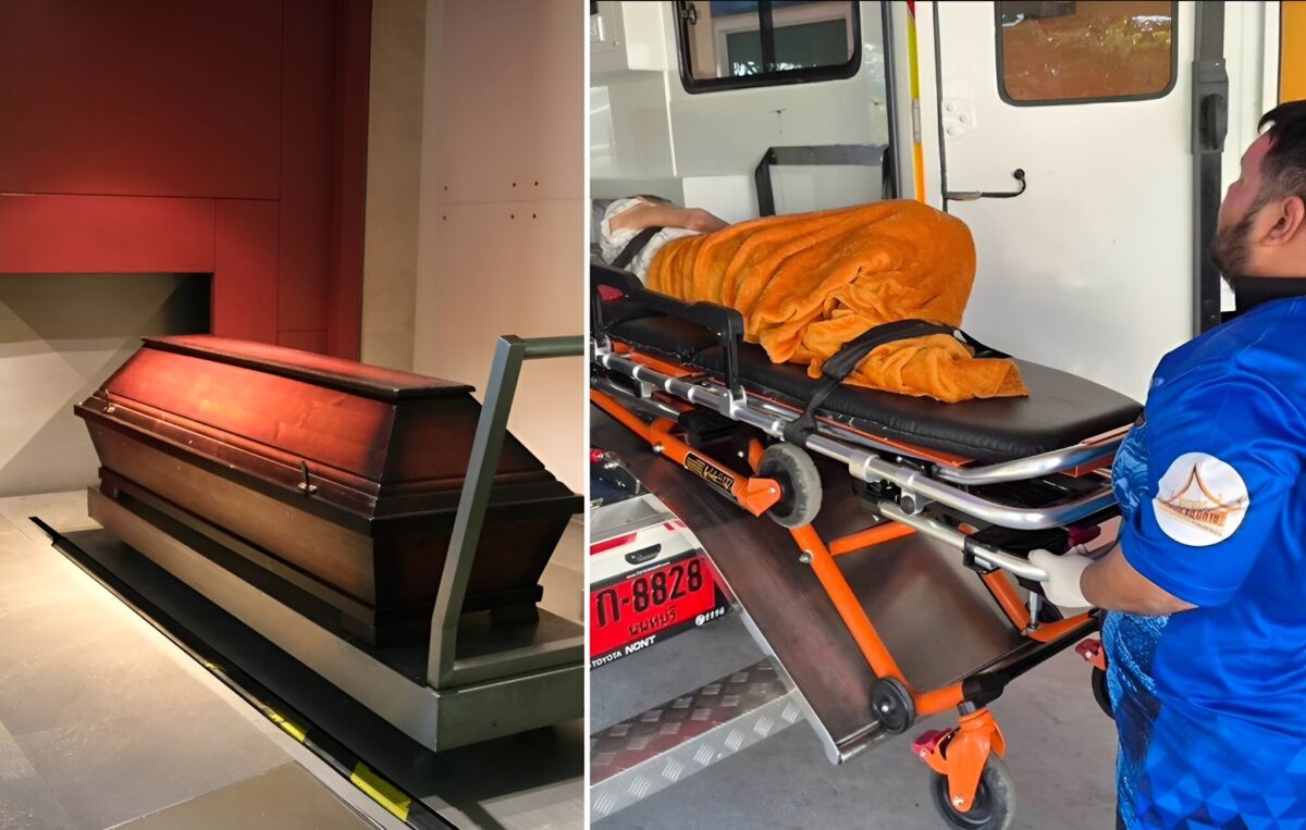 Θαύμα: Γυναίκα άρχισε να κουνιέται μέσα στο φέρετρό της λίγο πριν αποτεφρωθεί – Μεταφέρθηκε στο νοσοκομείο