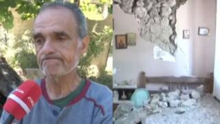 «Θέλουμε την βοήθεια του κράτους»: Συγκλονίζει ο κύριος Νίκος που καταστράφηκε το σπίτι του από τους σεισμούς στην Εύβοια