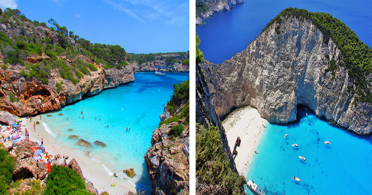 2 ελληνικές παραλίες ανάμεσα στις 15 καλύτερες της Ευρώπης (φωτογραφίες)