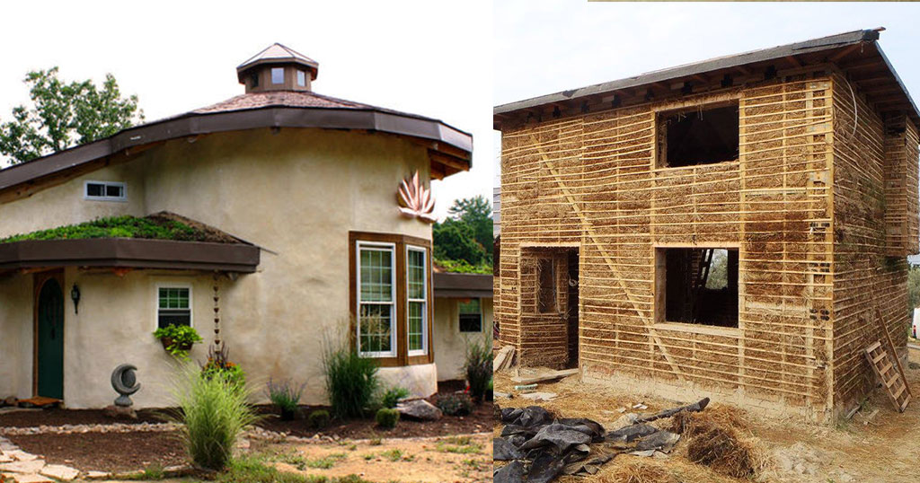 Λαρισαίοι κατασκευάζουν κανονικά σπίτια από άχυρο και πηλό