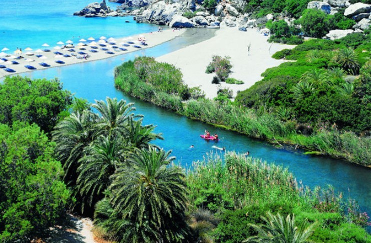 Πρέβελη: Η παράξενη παραλία της Κρήτης που μοιάζει με.. Αφρικανική όαση