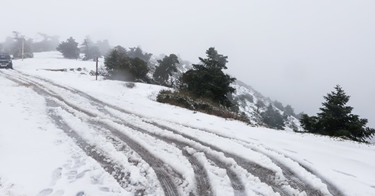 Καιρός στην Ελλάδα: Ήρθε ο Χειμώνας – Ποιες Περιοχές ντύθηκαν σήμερα στα λευκά (vids)