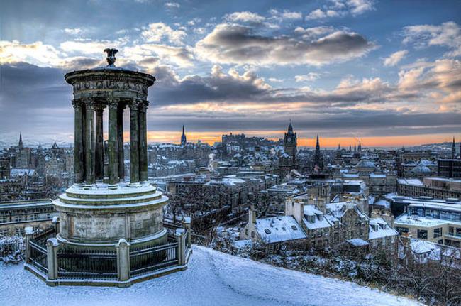 Εδιμβούργο το χειμώνα