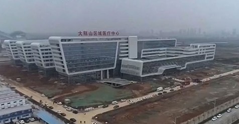 Aπίστευτα πράγματα: Σε 5 μέρες ετοίμασαν το νοσοκομείο στην Κίνα για τον κοροναϊό