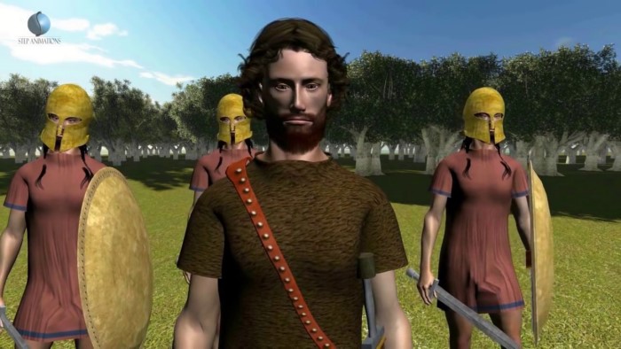 Η Οδύσσεια σε ένα υπέροχο τρισδιάστατο βίντεο Animation