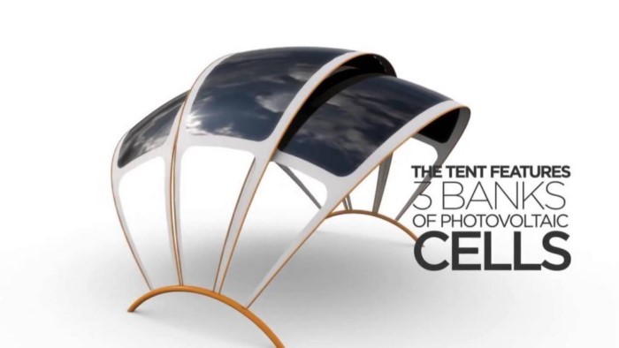 Ο άρχοντας του κάμπινγκ: Ήρθε η ηλιακή σκηνή που σου παρέχει ρεύμα όπου και αν βρίσκεσαι Ο άρχοντας του κάμπινγκ: Ήρθε η ηλιακή σκηνή που σου παρέχει ρεύμα όπου και αν βρίσκεσαι