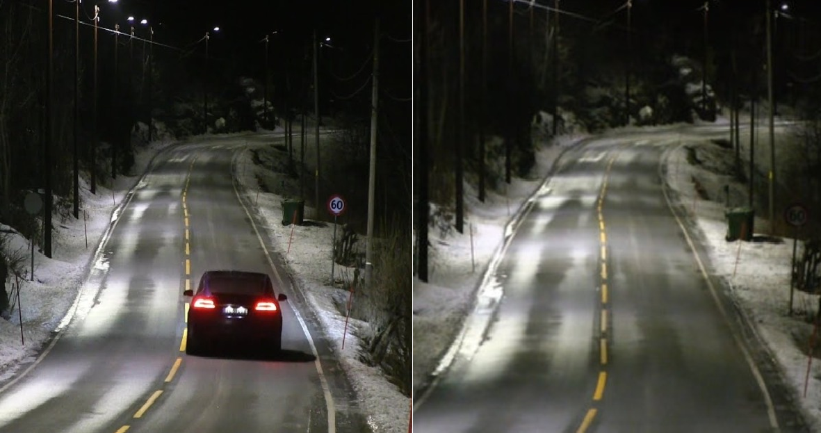 Ήρθαν οι «έξυπνοι» δρόμοι στην Νορβηγία: Τα φώτα ανάβουν αυτόματα μόλις περνά αυτοκίνητο