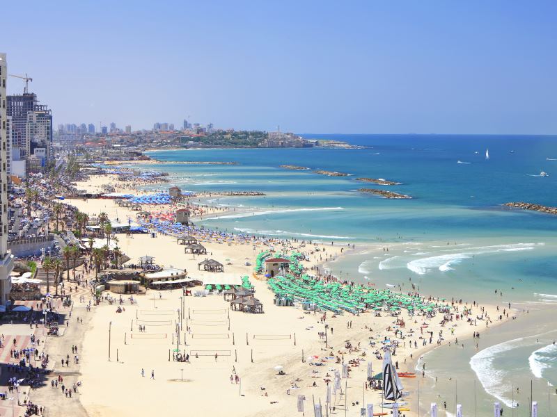 Τελ Αβίβ βόλτα στην παραλία