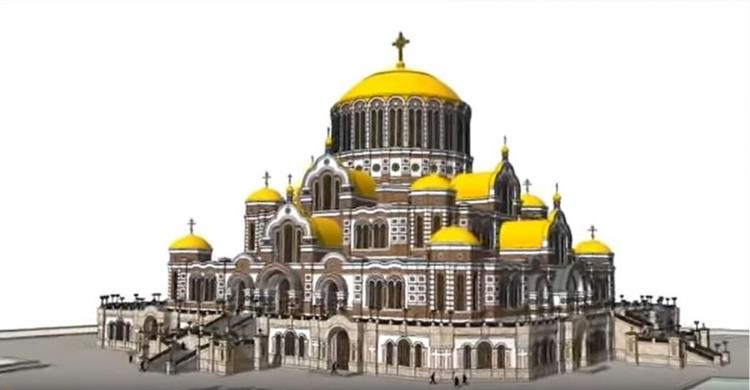 H Ρωσία χτίζει τη Μεγαλύτερη Ορθόδοξη Εκκλησία στον κόσμο