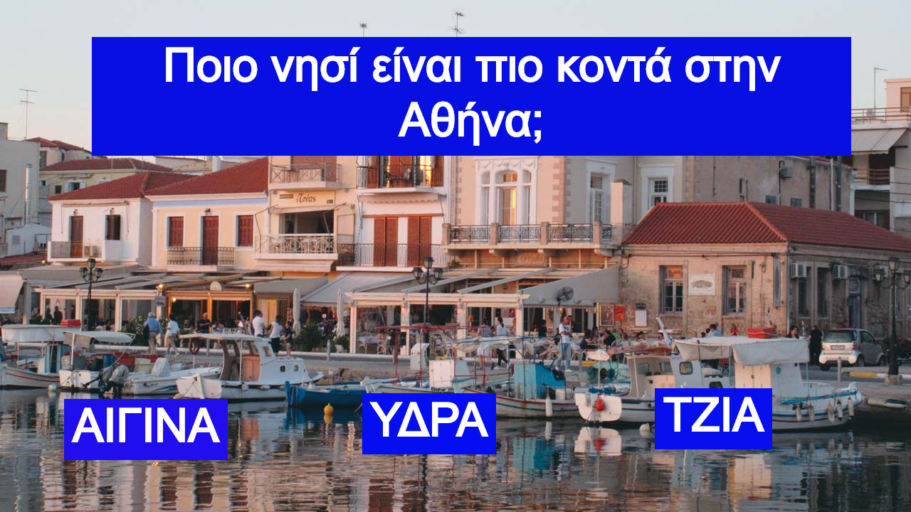 ΤΕΣΤ: Πόσο καλά ξέρεις τα ελληνικά νησιά που θα κάνεις διακοπές καλοκαίρι του 2021;