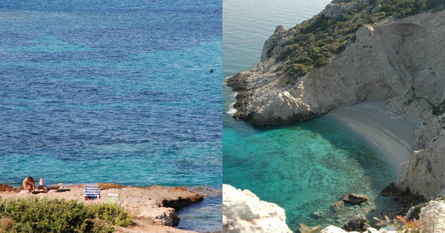 Ποια Σαλαμίνα; Η ομορφότερη κρυφή παραλία της Αττικής απέχει μόλις μια ώρα από το κέντρο της Αθήνας