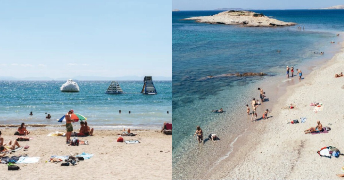Τέσσερις φανταστικές παραλίες στην Αττική για τα τελευταία καλοκαιρινά μακροβούτια πριν μπει το φθινόπωρο