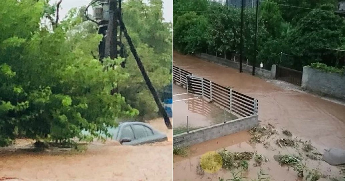 Κακοκαιρία Θάλεια τραγωδία: Τρομερές πλημμύρες με 2 νεκρούς στην Εύβοια
