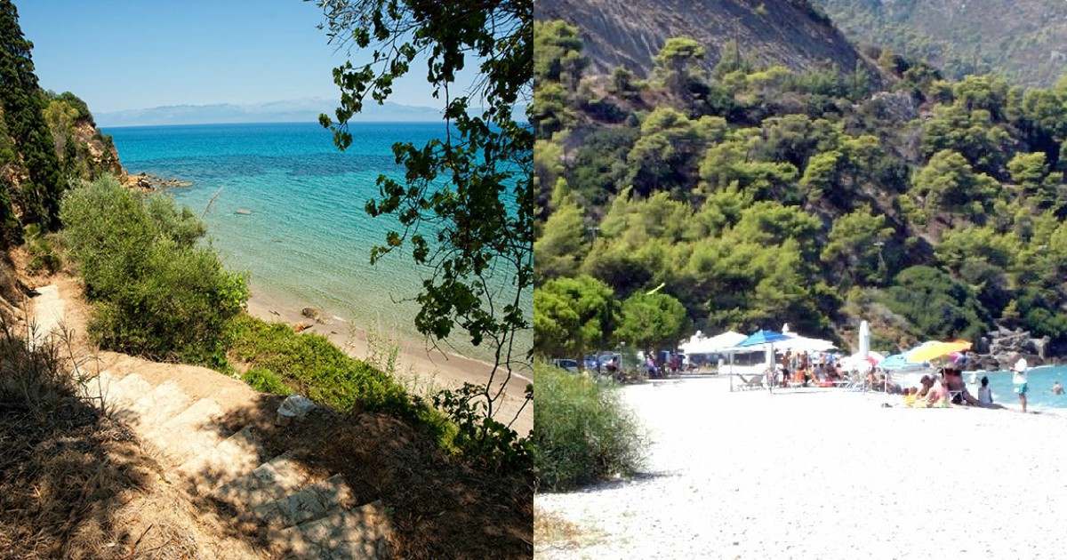 5 κρυφές παραλίες στην Πελοπόννησο για να απολαύσεις το μπάνιο σου χωρίς πολυκοσμία σε καταγάλανα νερά