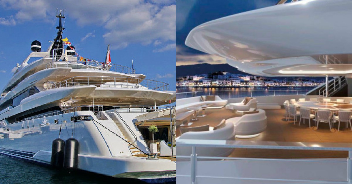 Πλωτό παλάτι: Το ελληνικής κατασκευής mega-yacht 95 μέτρων, O’PARI στη Μαρίνα Ζέας – Προκαλεί δέος