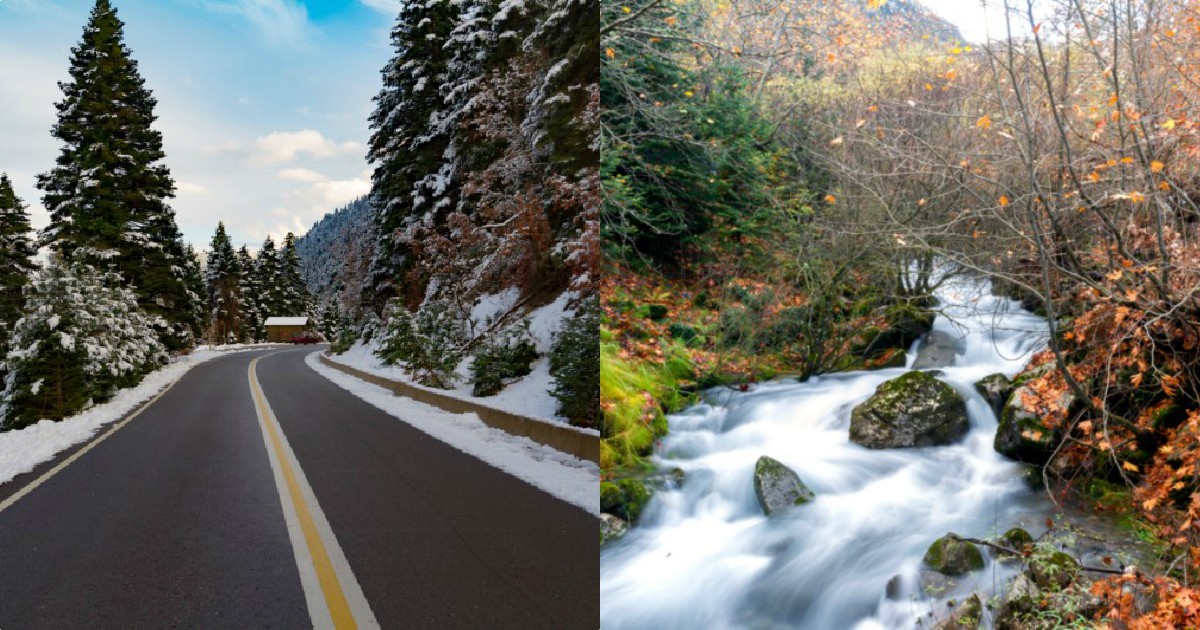 Ελβετία της Ελλάδας: Ταξίδι στον φθινοπωρινό παράδεισο της Ελλάδας – Ότι καλύτερο διακοπές το Σεπτέμβριο