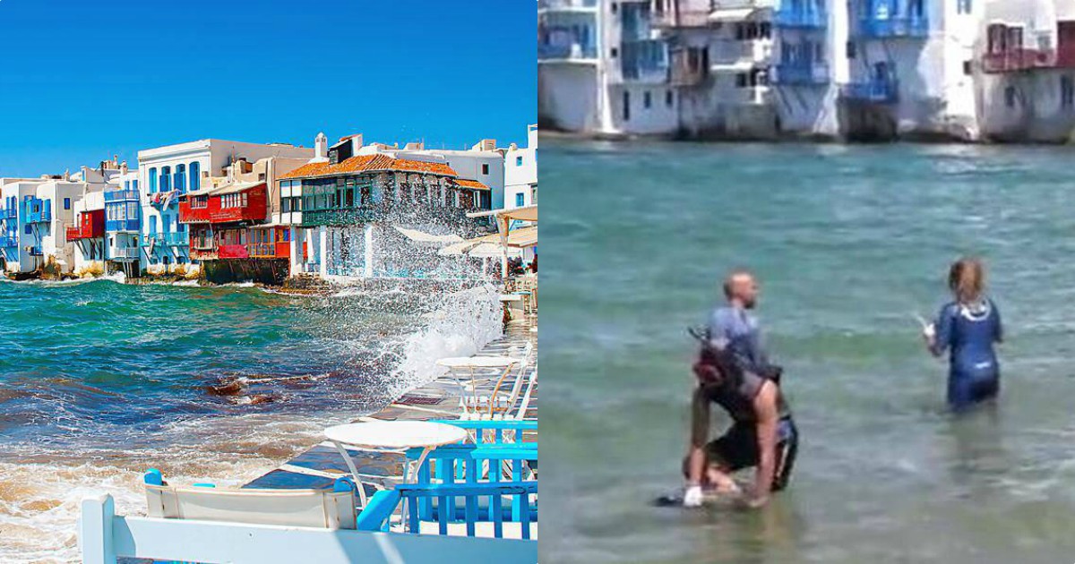 Μύκονος Μικρή Βενετία: Δείτε τι έβγαλαν μέσα από τη θάλασσα της Μικρής Βενετίας – Θλιβερές εικόνες