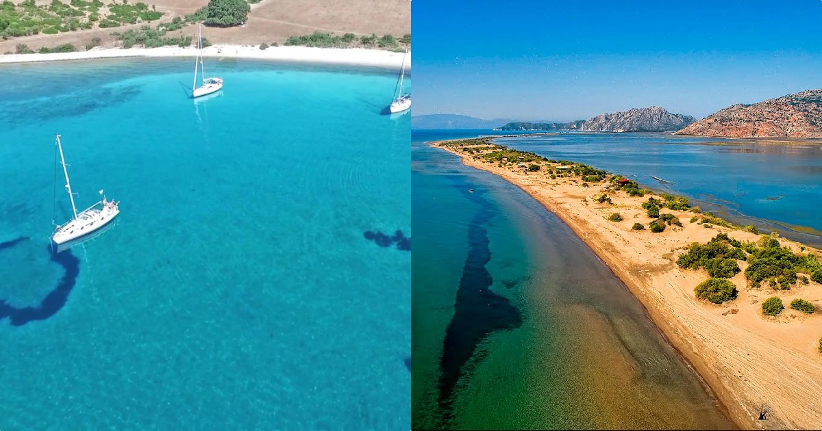 Η μεγαλύτερη παραλία στην Ελλάδα, μόνο με άμμο, 17χλμ, με χώρο για ρακέτες, τέλεια μουσική και περνάς με 15ε όλη μέρα