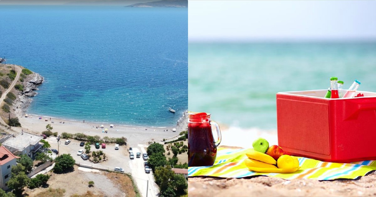 Η πιο ερημική, δωρεάν παραλία της Αττικής, που πας με το ψυγειάκι σου και περνάς μαγικά με 10 ευρώ στο σύνολο