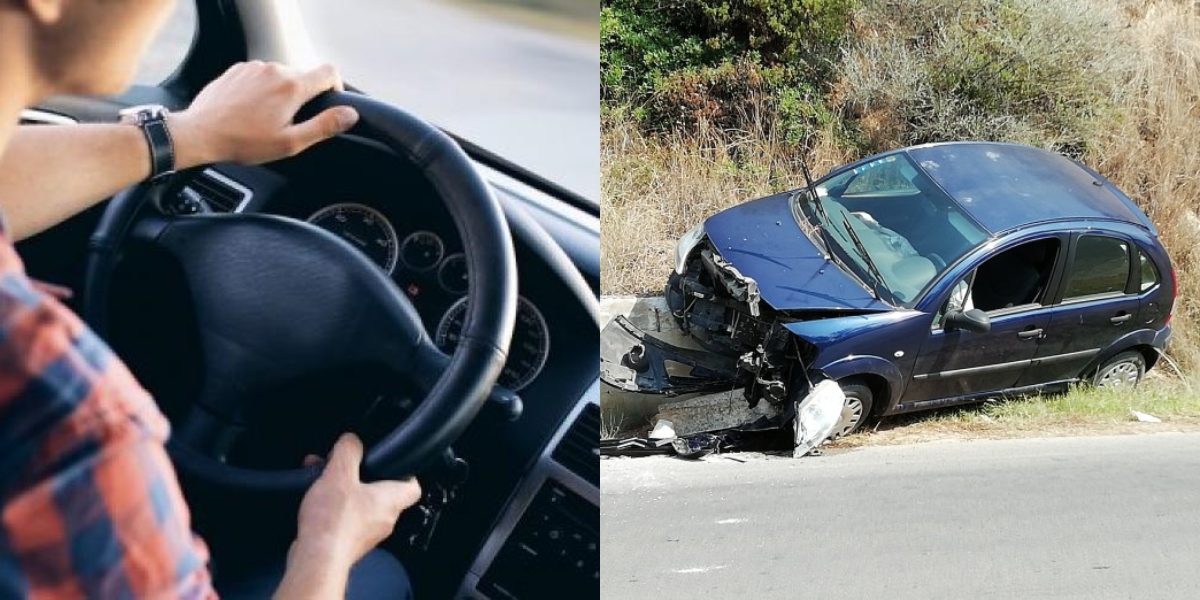 Φθιώτιδα ατύχημα: 17 χρόνος οδηγός έχασε τον έλεγχο και βγήκε εκτός δρόμου